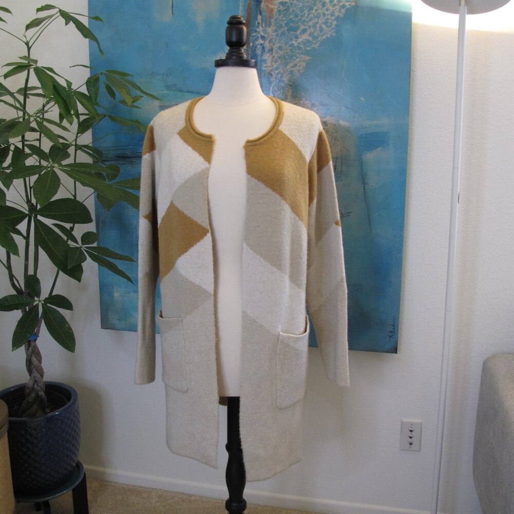 FREE PEOPLE Abstract Cardigan NWOT